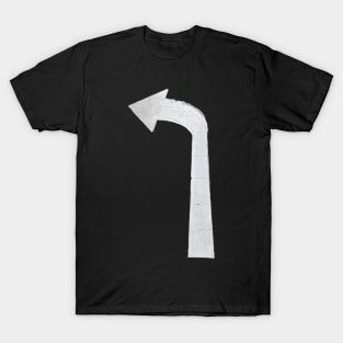 Turn Left Arrow Alone T-Shirt